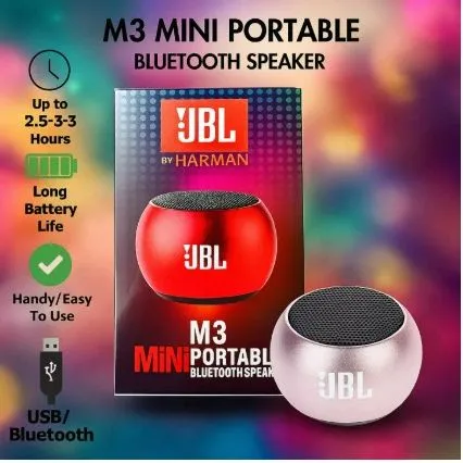 M3 Mini Portable Wireless Bluetooth Speaker