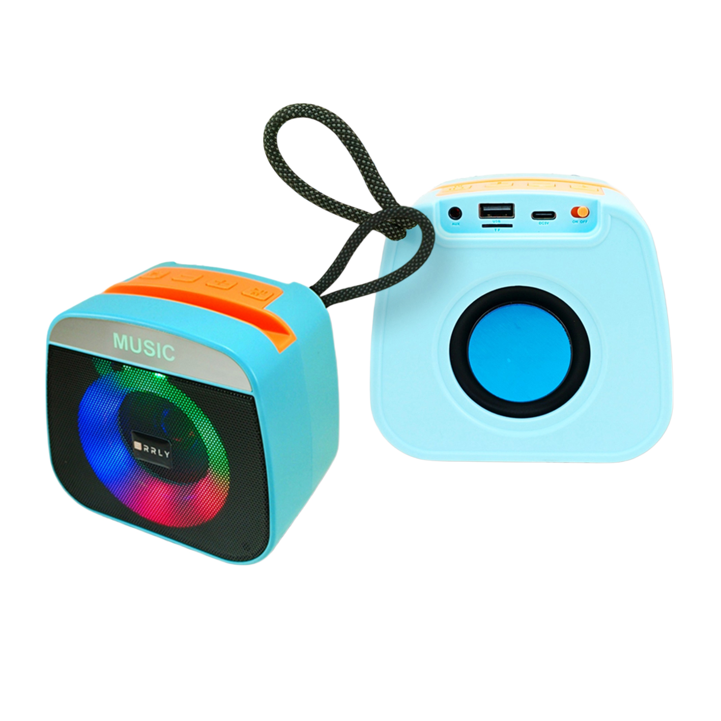 X-922 Bluetooth, USB, AUX, TF Card & FM Radio Supported Stylish RGB Lighting Disco Series Speaker